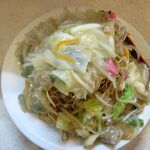 長崎ちゃんぽん・皿うどん 球磨 - 甘めの餡にたっぷり野菜