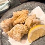 すし おおまさ - 塩水唐揚げおろしポン酢