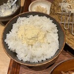 とんかつ けい太 - 残りはオンザライスd(￣ ￣)