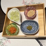 一心 - しゃぶしゃぶ薬味