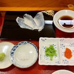 赤吉 - お造り 河豚