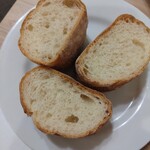 はらっぱ - ソースに付けて食べるパン