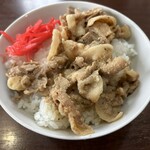 麺匠 大黒 - 豚ばら丼 350円♪