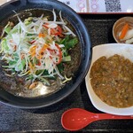 チャ〜ボン多福楼 蒲田店 - 黒担々麺(ミニカレー付き)