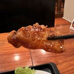王道居酒屋のりを - デミグラスとウスターをじっくり煮込んだソースが良い感じ♡
