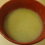 天ぷら割烹 一心亭 - 味噌汁