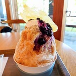 262153492 - 紅茶と自家製練乳のかき氷(1,200円)