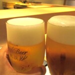 大宮 寿司 いし山 - 乾杯！