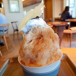 262153498 - 紅茶と自家製練乳のかき氷(1,200円)