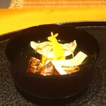 日本料理 幸庵 - 松茸、鱚、玉子葛豆腐の煮物椀