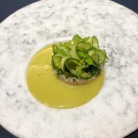 レストラン ローブ - シマアジ、夏野菜