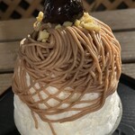 雪うさぎ - モンブラン