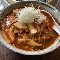 焼肉 スタミナ苑 - キムチラーメンランチ¥825