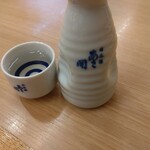 すし江戸 - あさ開（熱燗）