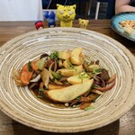 ペルー料理 エルプエルト - ロモ・サルダード　1,400円（税込）　※肉は、かなり噛み応えあり