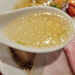 麦と麺助 - スープ