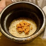 霞町 やまがみ - 雲丹ご飯