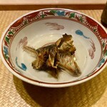 霞町 やまがみ - 鮎の頭と骨の揚げ出し