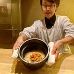 霞町 やまがみ - 雲丹ご飯