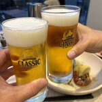 クラブメッド 北海道トマム - サッポロクラシックで乾杯