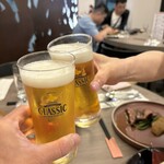 クラブメッド 北海道トマム - サッポロクラシックで乾杯