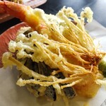 地粉や - 天ぷらです