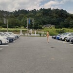 地粉や - 駐車場