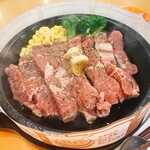 ペッパーランチ - 料理写真:ワイルドジューシーステーキ 450g 2,780円