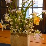 樋ノ上 - テーブルにはお花