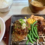 トリート - ハンバーグ&カットステーキ　1100円