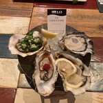 ガンボ＆オイスターバー - 早速、来ました！ 色んな味で食べられる。