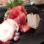 Sushizammai - たこ・マグロ赤身・鯛