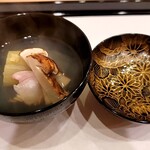 馬車道 大かわ - 蛤と松茸