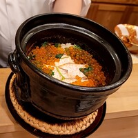 馬車道 大かわ - イクラをかけ完成