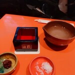 上野藪そば - みぞれ酒