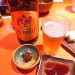 上野藪そば - ゑびすBEER