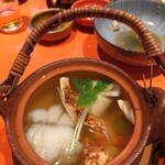 上野藪そば - 松茸土瓶蒸し