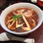 上野藪そば - やはり、最後は松茸蕎麦