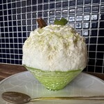 おまめよしこのかき氷 - シャインマスカット