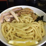 純情屋 - 醤油つけ麺大　極太麺！