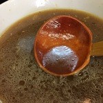 純情屋 - 最後はスープ割。