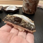 くろ﨑 - さんま(肝醤油＆スダチ)【握り】