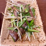 もつ焼 大喜 - ニラレバ炒め（お勧め）