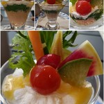 CAFE QUARTIER LATIN - ご参考〜通常サイズサラダパフェ