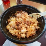 担担麺や 天秤 - 追い飯