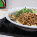 餃子の王将 - 酸辣湯麺 フェアセットＢ＋餃子３個