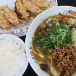 餃子の王将 - 酸辣湯麺 フェアセットＢ＋餃子３個