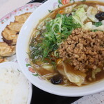 餃子の王将 - 酸辣湯麺 フェアセットＢ＋餃子３個