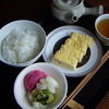 日本茶カフェ一日 - 料理写真:【お茶漬けをどうぞ】￥830　おいしいご飯に出し巻き卵にお漬物