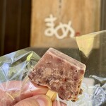 まめ - ラスト４つだったあずきバー